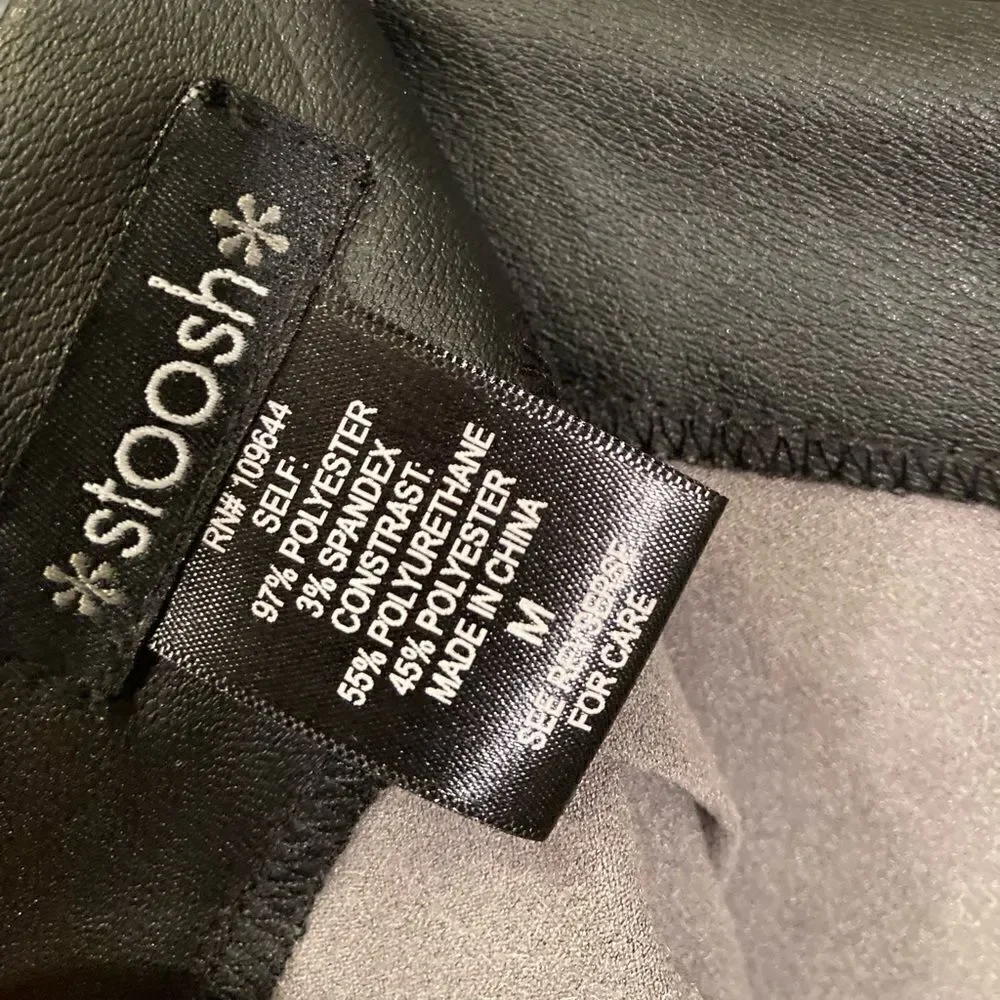 NWT Faux Leather and Suede Asymmetrical Skirt - Picture 8 of 10